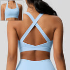 Elevate Your Workout with Our Stylish Front Zipper Sports Bra for Women - Push Up Yoga Crop Top in Vibrant Colors