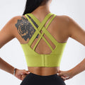 Elevate Your Workout with Our S-XXXL Women's Fitness Sports Bra - Quick Dry Push Up Yoga Crop Top for Ultimate Comfort and Support